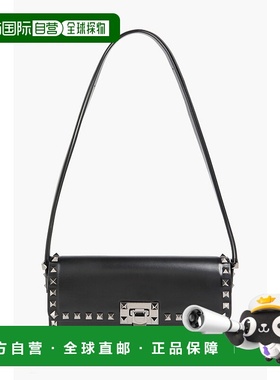 1h可退 香港直邮潮奢 valentino 华伦天奴 女士 铆钉皮革肩包 W0B