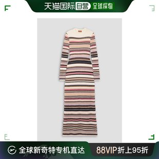 MISSONI 米索尼 女士 DS23 香港直邮潮奢 条纹提花针织长款 连衣裙