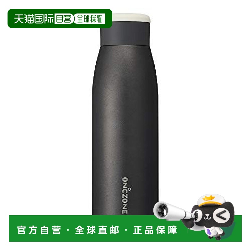 【日本直邮】Doshisha 水壶 摇晃变温 420ml ON℃ZONE 黑色 OZFF4