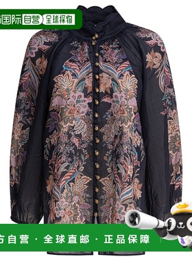 香港直邮ZIMMERMANN 女士T恤 4273TSS251NAVMLTPAI CO 蓝色