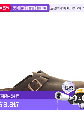 香港直邮birkenstock 勃肯 男士 BOSTON - sabot 涂油皮质穆勒鞋