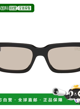 1h可退 香港直邮Tom Ford 汤姆 福特 男士 黑色 Ezra 太阳镜 FT10