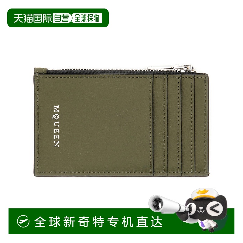 1h可退 香港直邮ALEXANDER MCQUEEN 男士钱包 8361461AAVB2875 AW