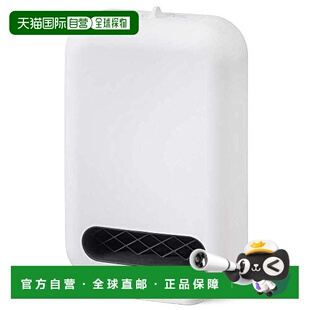 日本直邮爱丽思欧雅玛小型家用立式机械暖风机白色陶瓷制1200W