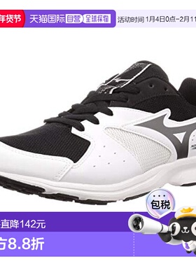 【日本直邮】美津浓SONIC RUSH 2跑鞋运动鞋 白色/银色/黑色30.0c