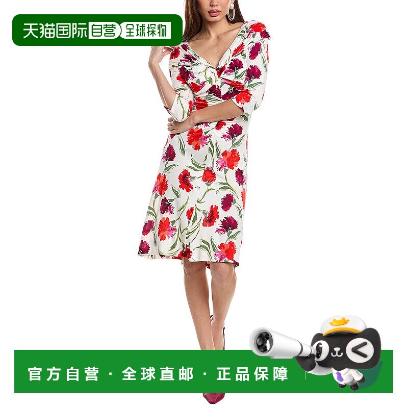 自营Diane von Furstenberg Jim A-Line女士连衣裙 美国奥莱直发