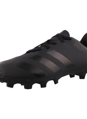 美国直邮adidas Predator时尚休闲鞋男士黑色三条杠低帮钉鞋