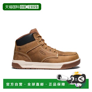 日潮跑腿keen科恩 男士 Gibson 中帮工作靴 Belgian/Gum 25运动鞋