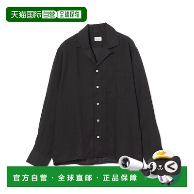 1h可退 日本直邮ALESSANDRO GHERARDI 男士麻料开领衬衫 21110599