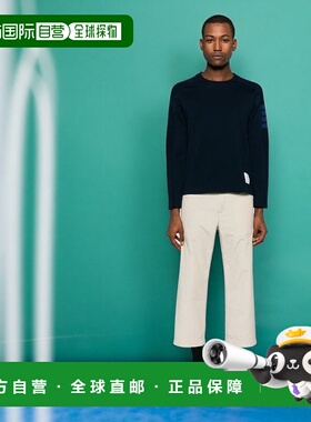 香港直邮THOM BROWNE 男士T恤 MJS245A07323415高档舒适透气百搭