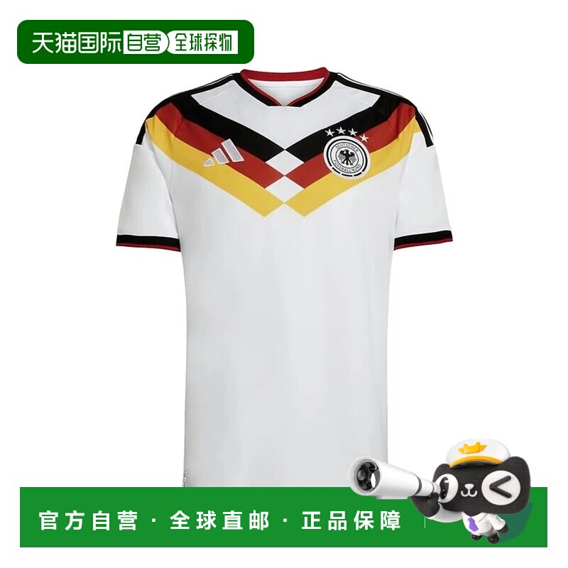 日本直邮adidas 德国国家队2026主场复刻球衣 白色