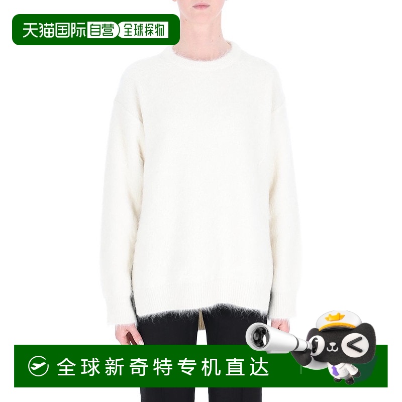 1h可退 香港直邮Jil Sander 吉尔 桑达 女士 长袖圆领毛衣 J02GP0