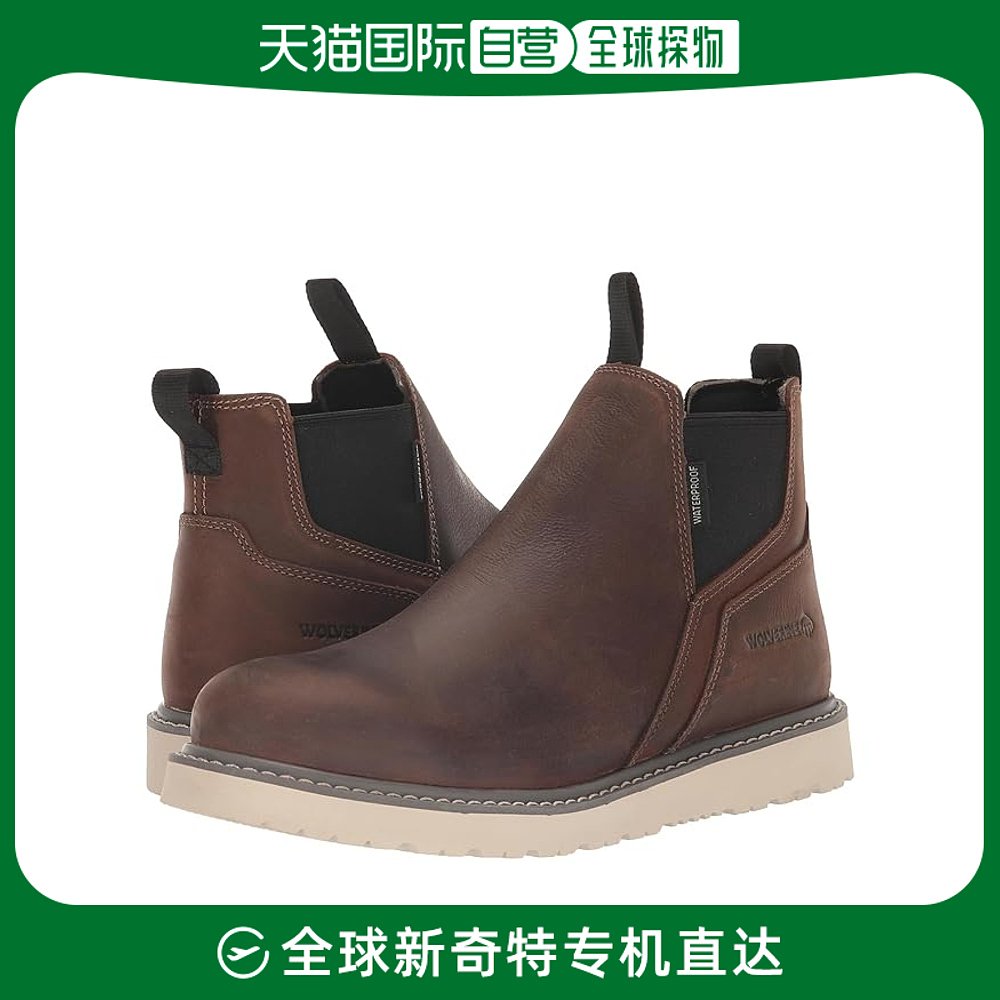 香港直邮潮奢 wolverine 男士Trade Romeo 防水坡跟鞋