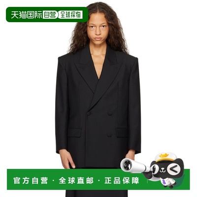 1h可退 香港直邮Givenchy 纪梵希 女士 黑色 Oversized 西装外套