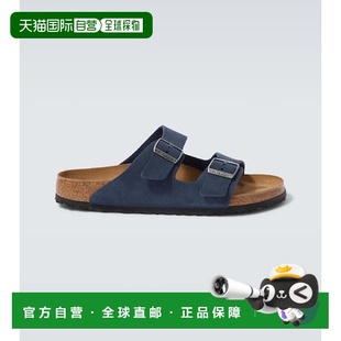 1h可退 香港直邮潮奢 birkenstock 勃肯 男士 Arizona 绒面革凉鞋