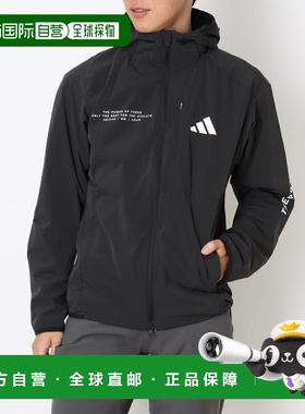 日本直邮阿迪达斯男士 Adaptation 防风夹克常规版型弹力梭织全拉