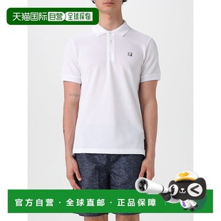 FY0985AUA5F0QA0 白色 香港直邮FENDI piquet T恤 White 男士