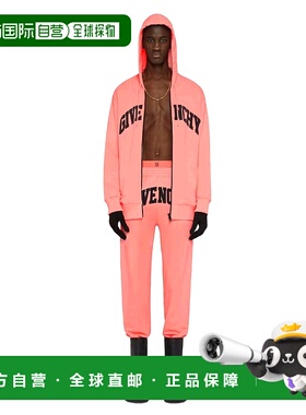 香港直邮GIVENCHY 男士卫衣 BMJ0K63YCB685 红色 拉链休闲夹克