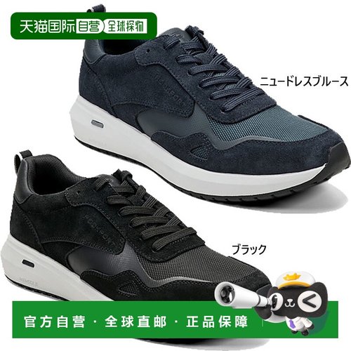 日本直邮宽幅 Rockport 男士 Total Motion TILMAN 运动鞋鞋系带