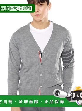 韩国直邮Thom Browne桑姆布郎尼开襟衫灰色经典MKC002B Y1014 055