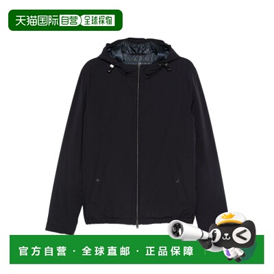 1h可退 香港直邮Herno 男士 蓝色外套 GI00071UR12387SZ9280