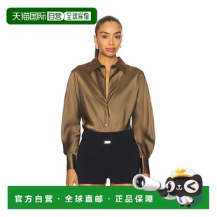 Bias 女士 长袖 衫 green绿色 1h可退 V055413024 香港直邮VINCE