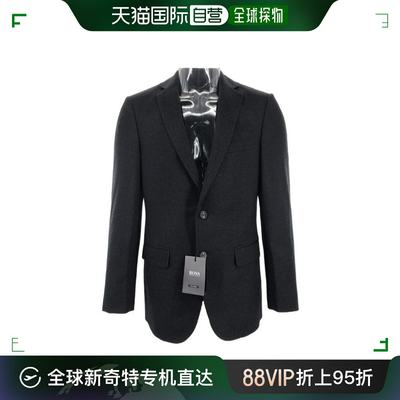 香港直邮潮奢 BOSS 波士 男士 翻领西装外套 TLORD1016763601