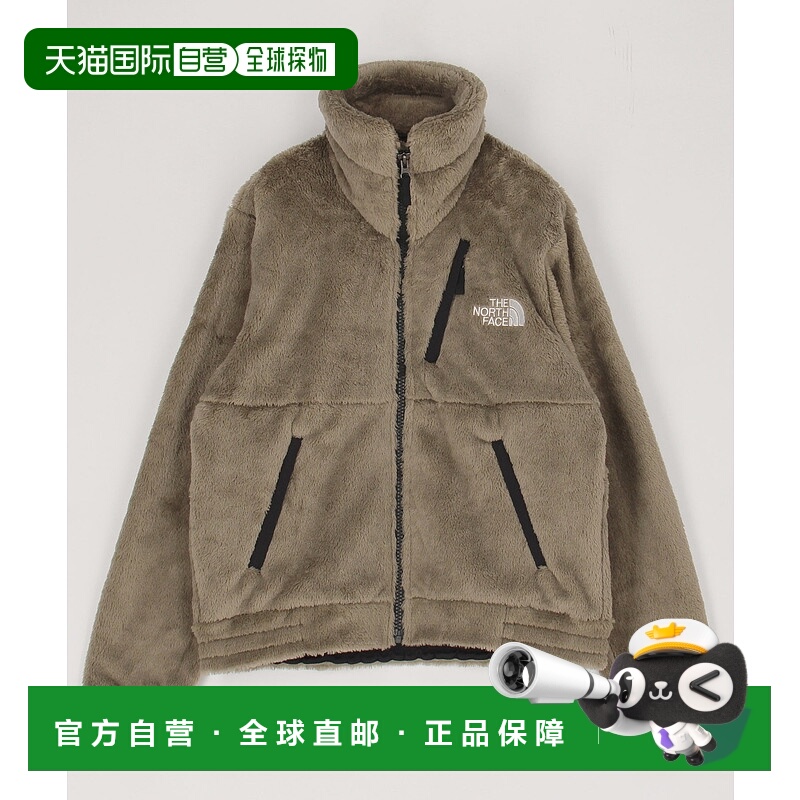 1h可退 日本直邮THE NORTH FACE 女装 高保温半拉链 加厚仿毛绒外