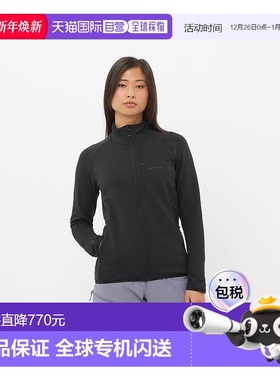 自营欧洲直邮Salomon萨洛蒙 ESSENTIAL LIGHTWARM系列女士深黑色