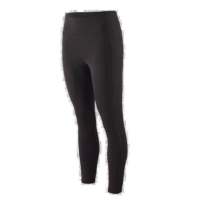 日潮跑腿PatagoniaTomoeNiya女式Maipo7/8紧身裤黑色XS24885运动