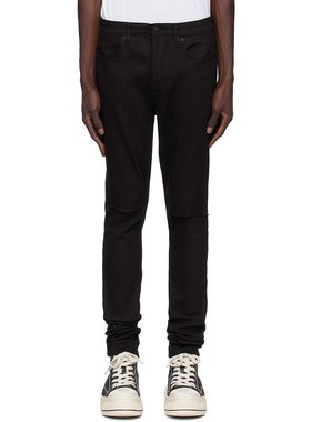 潮奢 Ksubi 男士 黑色 Van Winkle Ace Slice 牛仔裤 1000065358