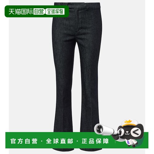 香港直邮'SMaxMara/Alan女士牛仔长裤牛仔裤直筒裤喇叭裤
