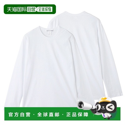 日本直邮COMME des GARCONS 男士圆领长袖T恤尺码 fz t001 051 1