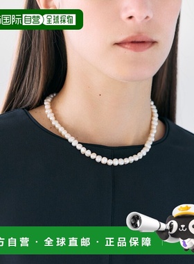 1h可退 日本直邮N.O.R.C 女士 不对称淡水珍珠项链 金色珠饰设计