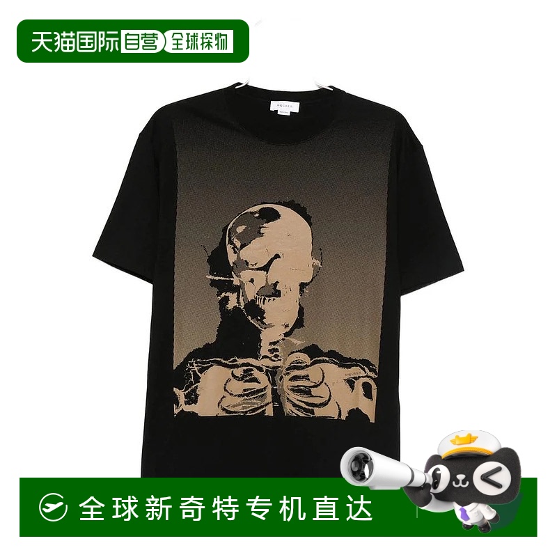1h可退 香港直邮ALEXANDER MCQUEEN 男士T恤 839222QTADV0521 AW2