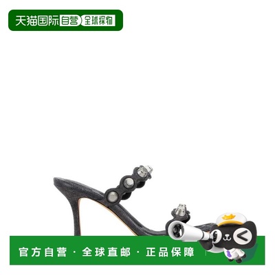 香港直邮ALEXANDER WANG 女士凉鞋 30424S023020 AW2024 灰色单鞋