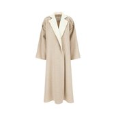 沙色羊毛混纺大衣 潮奢 女士 麦斯玛拉 AMOUR1234008 MaxMara