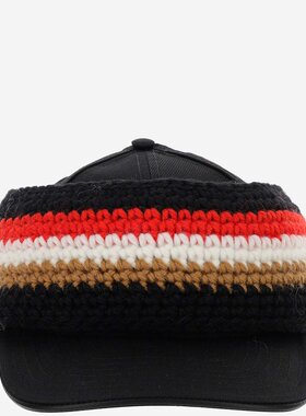 欧洲直邮BURBERRY 男士帽子8052498BLACKCAMEL博柏利高级感 正品