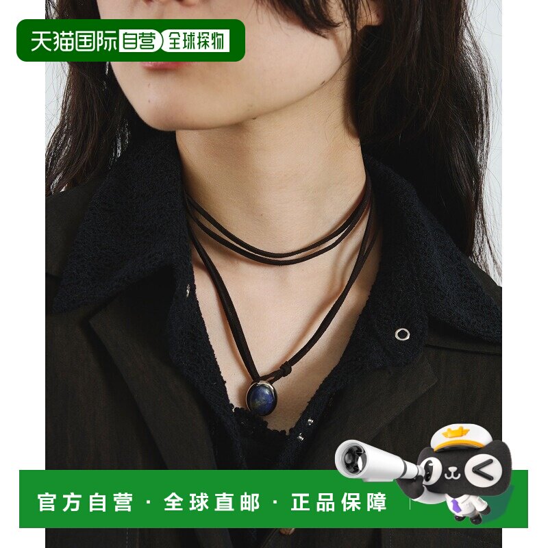 1h可退 日本直邮ROSE BUD 女士 石纹皮革风锁骨链 212263054069图片