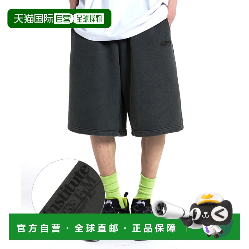 韩国直邮FILLUMINATE 公用短裤Symbol Logo Pigment Shorts-Charc