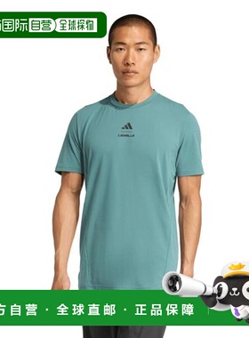 日本直邮adidas Les Mills Graphic 半袖T恤 男士款 [KRL51-KD434