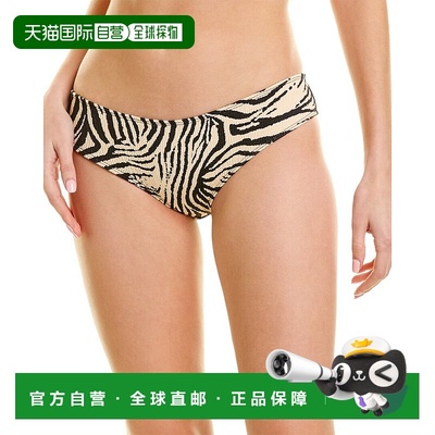 自营 Montce Scrunch Nu微型比基尼底部-棕色 美国奥莱直发性感