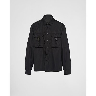 PRADA(普拉达) 男士Re-Nylon 再生尼龙衬衫