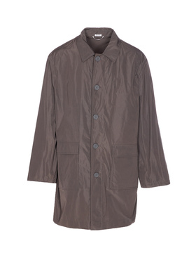 香港直邮THOM BROWNE 男士大衣 MOT099PF0967025 CO 灰色