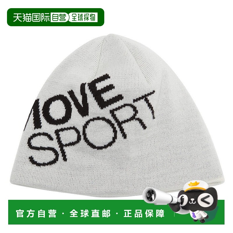 日本直邮DESCENTE 男士女士针织帽 Logo夹克贝雷帽 [ST5FCP40U WH