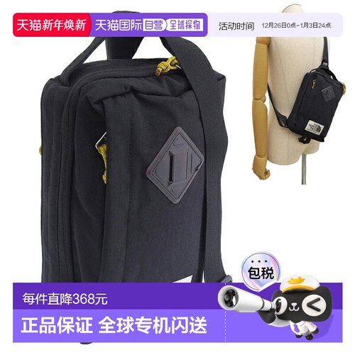 日本直邮THE NORTH FACE北面 男士女士腰包黑色 BERKELEY FIELD B