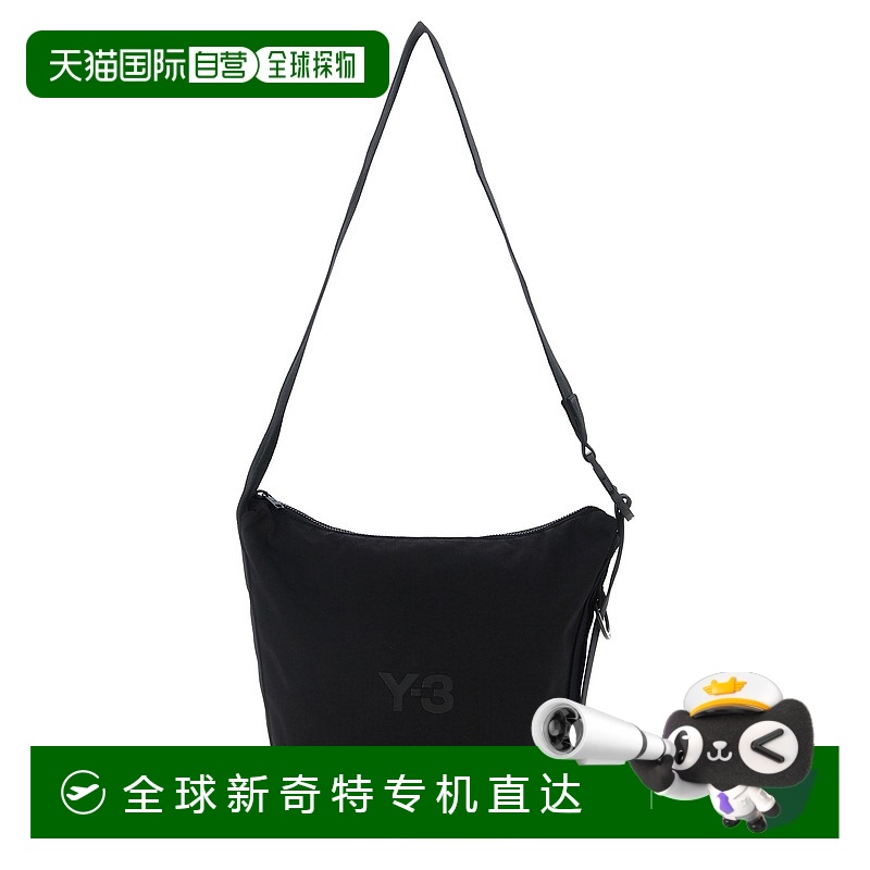 1h可退 香港直邮Y-3 男士单肩包 JW6216BLACK AW2025 黑色 SMALL