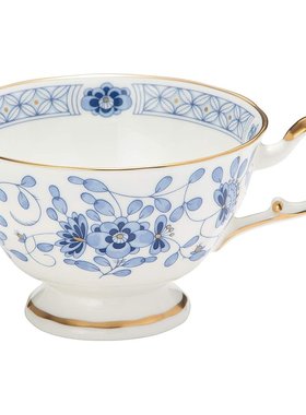 Narumi鸣海 茶杯210cc 蓝色印花图案9682-2229