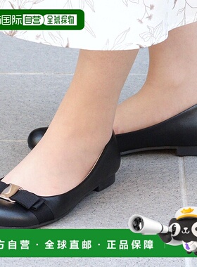 【日本直邮】Liberty Doll 简单扁平丝带芭蕾鞋 / 5581（黑色光滑