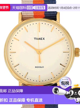 自营 Timex Fairfield Cream 表盘手表 TW2P91600 多 美国奥莱直